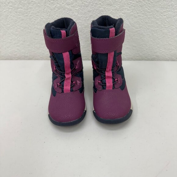 Merrell Snow Bank Jr Waterproof Winter Boots Shoes ML167328 Toddler Girl size 10 - Picture 2 of 7